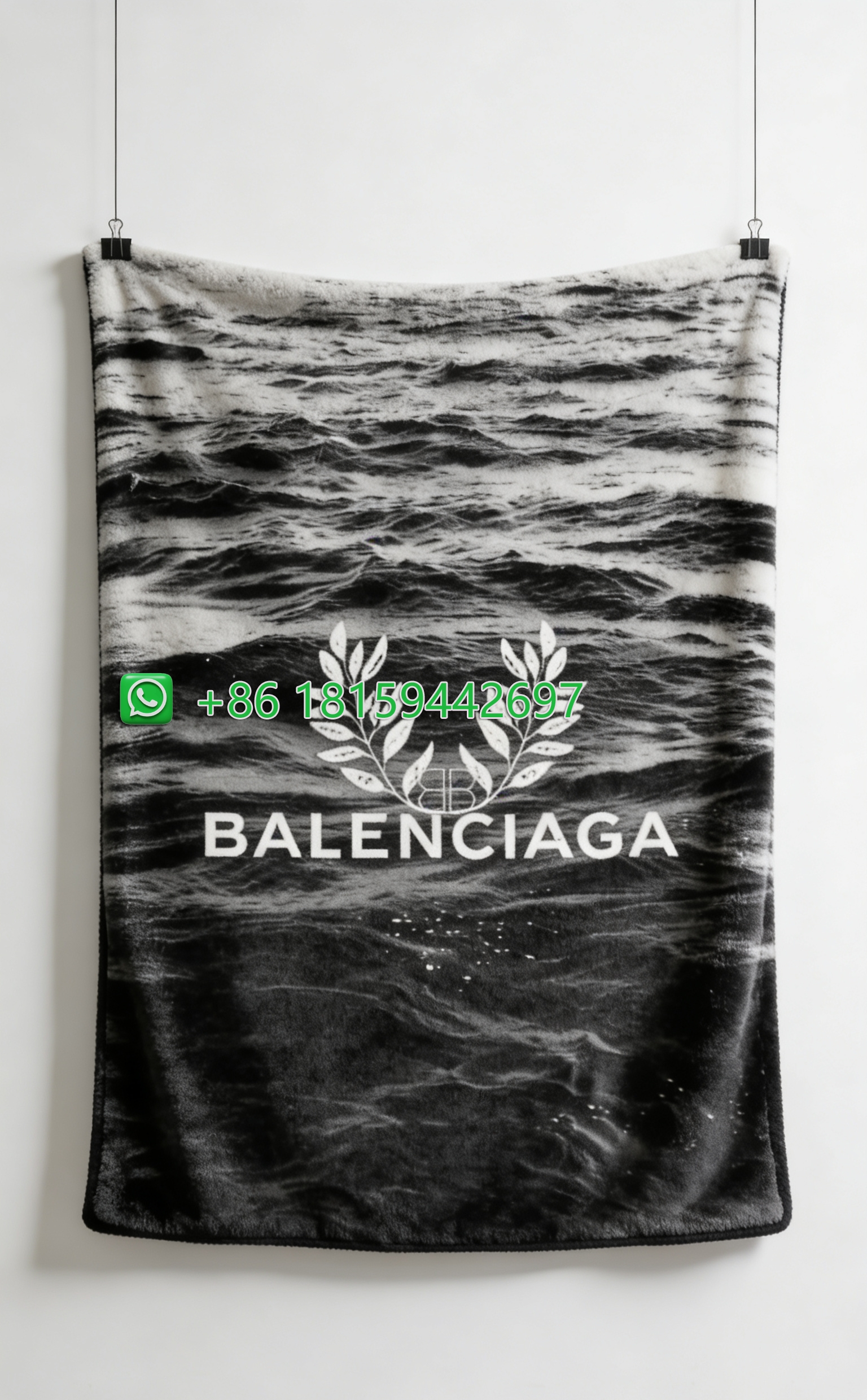 Balenciaga Throw Blankets